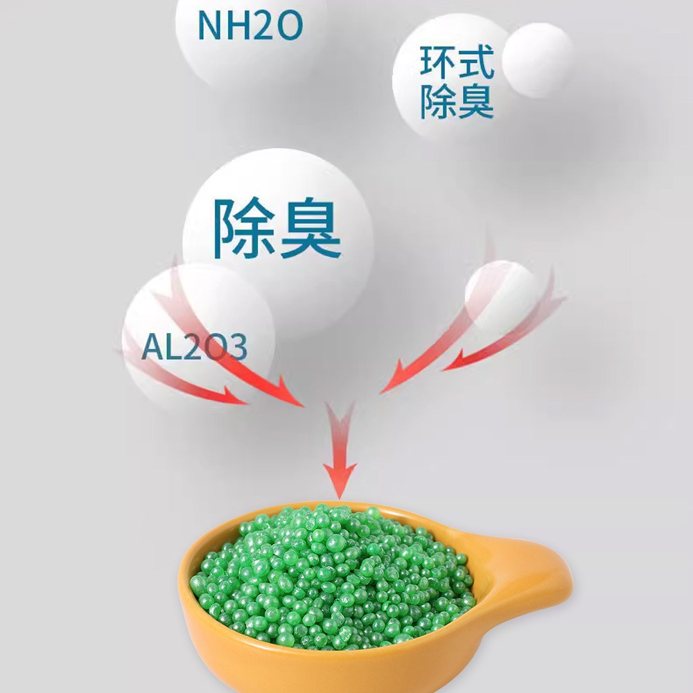 Venta al por mayor carbón activado adsorción desodorante gato arena desodorante partículas gato arena desodorante cuentas gato camada compañero desodorante cuentas