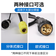 二保焊枪200A二氧化碳气保焊机配件350A5米欧式枪500A加长焊把线