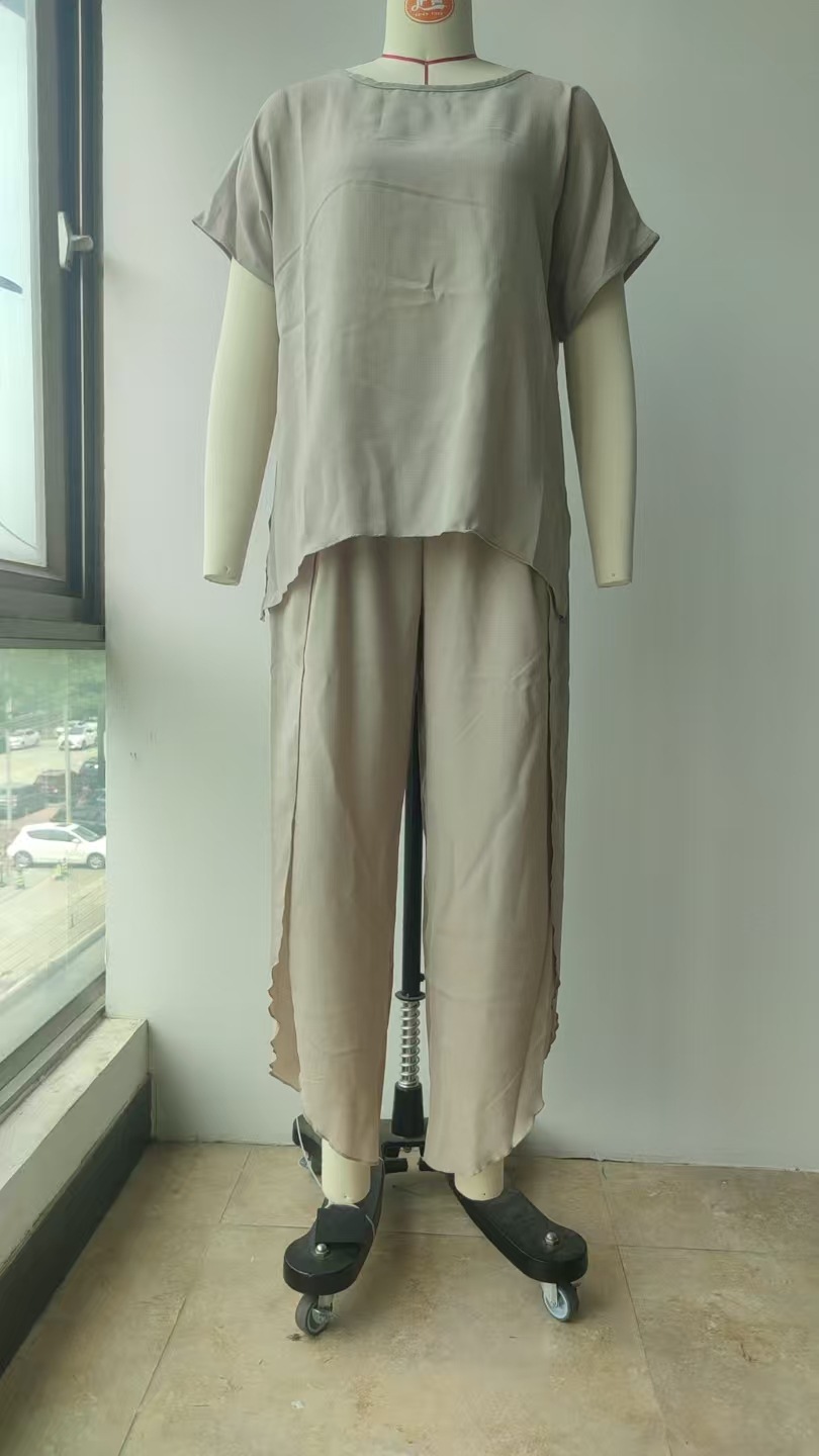 2024 Independent Station Cross-Border Hot Item Women's Fashion Casual Loose Plus Size Set Foreign Trade European_ecoleips.com