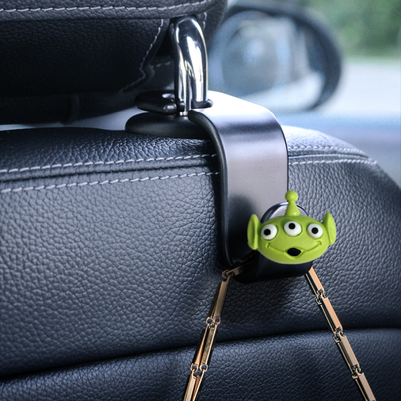 Gancho para coche Gancho para la parte posterior del asiento con gancho para el asiento trasero del coche
