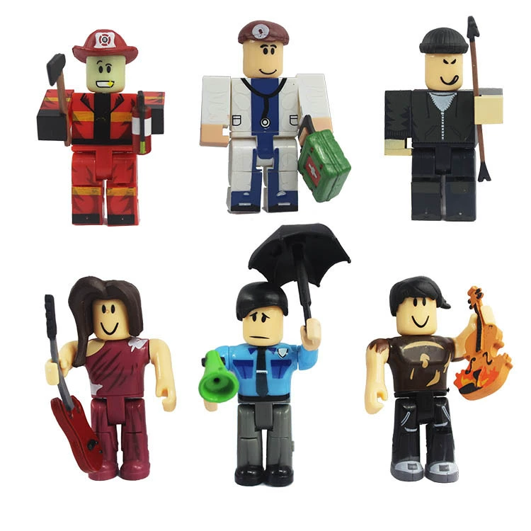 Большая коллекция 10 кукол roblox размером 6–9 см в коробках и пакетах