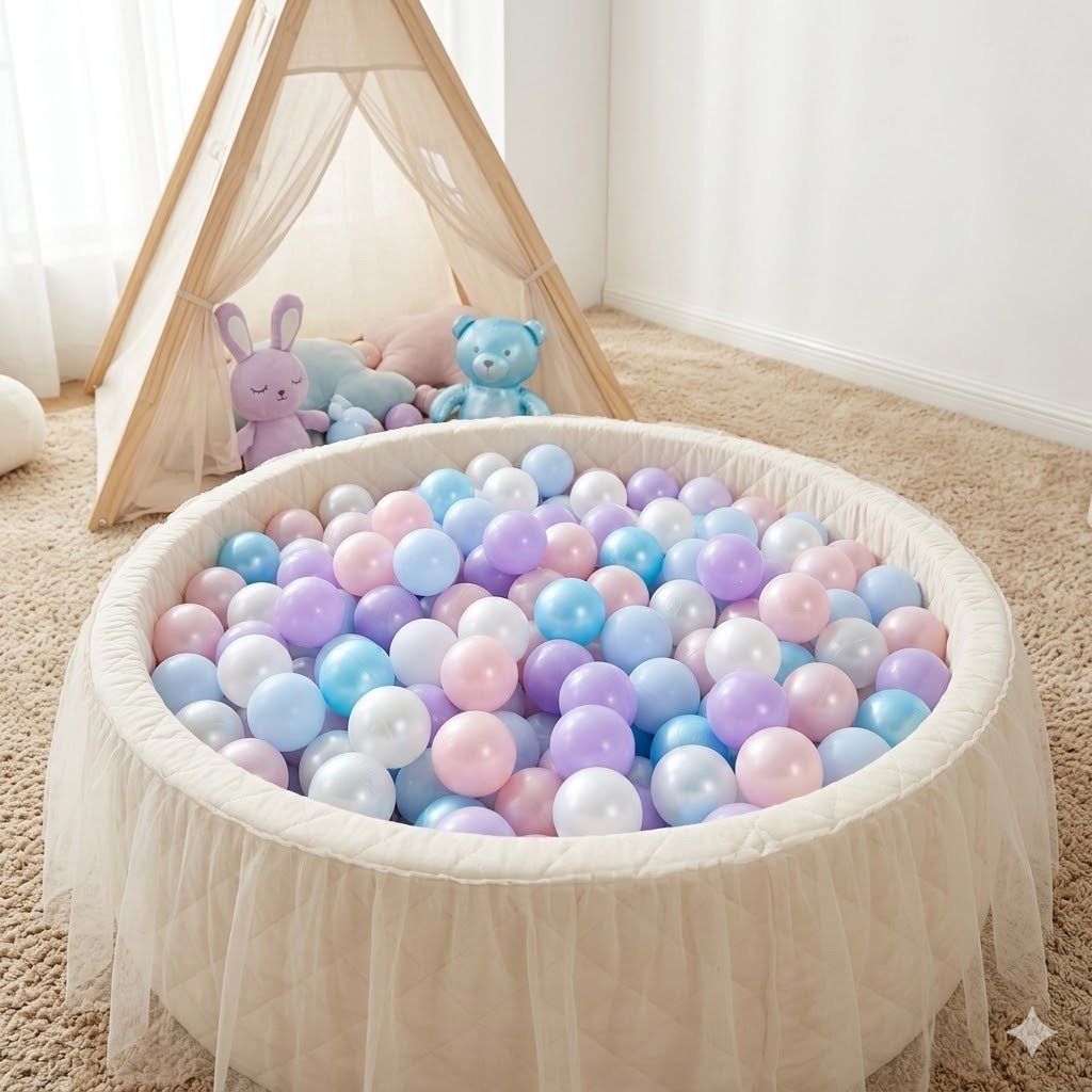Children's ocean balls, baby-safe chewable balls, kindergarten toys, non-toxic, odorless, eco-friendly PE balls for indoor use, and other types of balls