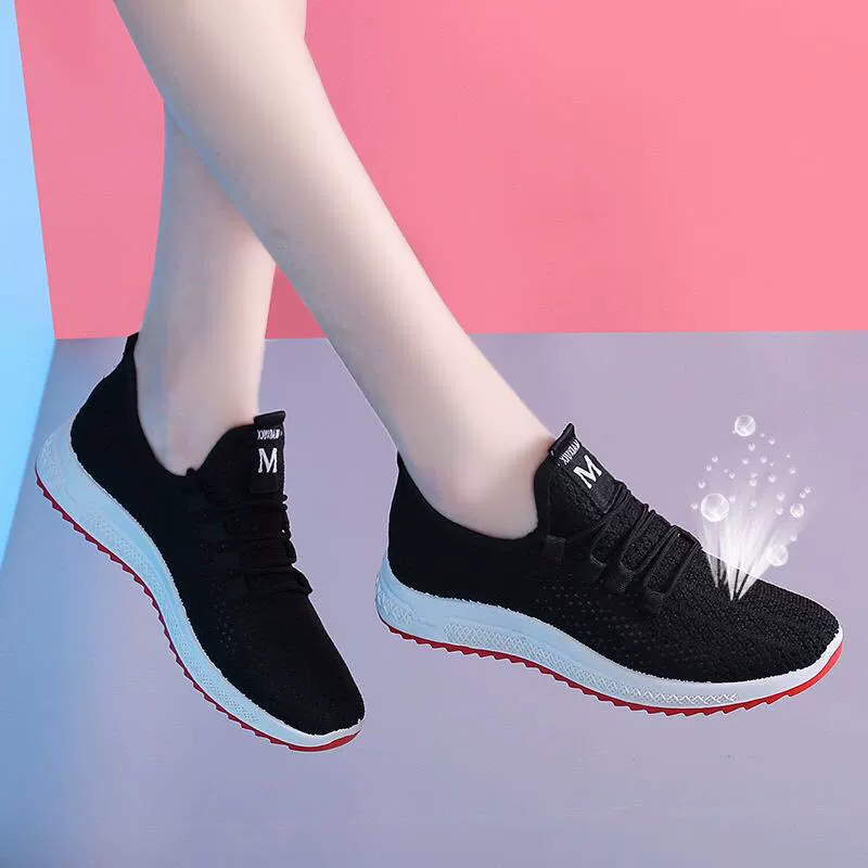 Кроссовки Slip-ons для отдыха, корейский стиль, для бега, мягкая подошва, интернет-знаменитость