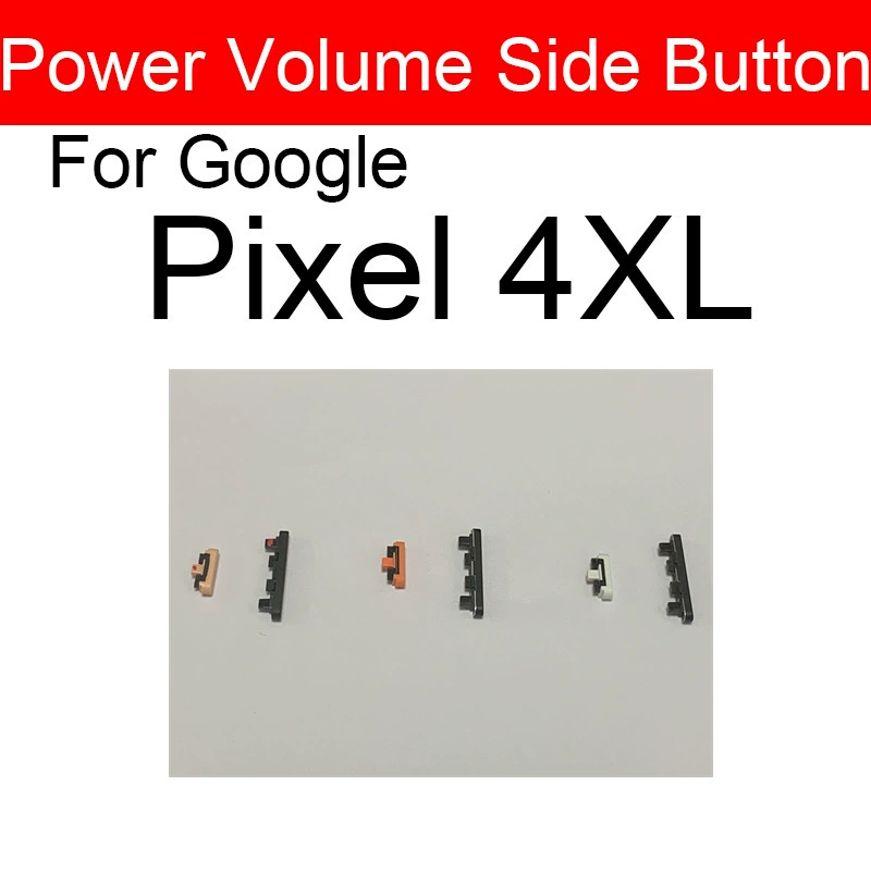 Кнопка питания и регулировки громкости подходит для Google Pixel 4 4A 4XL XL блок питания кнопка сбоку для ремонта