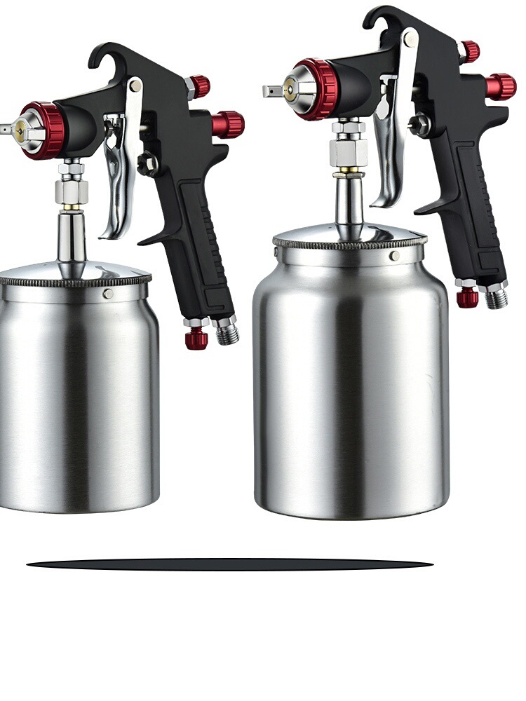 W71 Spray Gun Spray Car Paint Pot Pneumatic Household Oil Paint Latex Paint High Atomization Spray Gun Wholesale