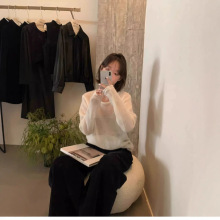 亮色多巴胺！纯羊毛针织~琎口澳毛~早秋长袖针织衫女流行穿搭毛衣