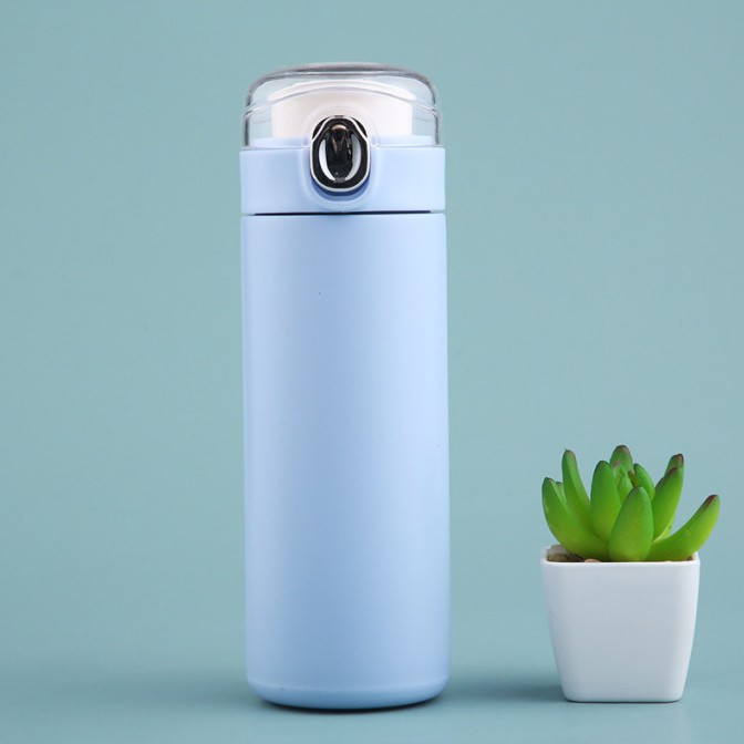 La celebridad de Internet transfronteriza rebote ventosa inteligente Pantalla de moda de acero inoxidable taza de agua de la personalidad de la taza del estudiante taza de regalo