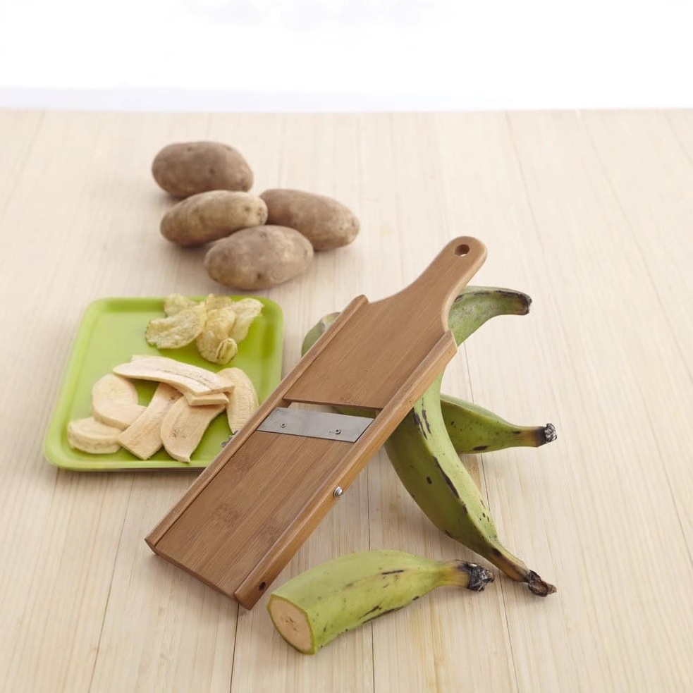Cortador de verduras de madera, raspador de papas manual, raspador de madera, raspador de pepino, raspador de rábano largo