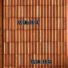 艺术中式红砖红砖肌理文化背景墙红砖异形加工文化墙餐厅别墅