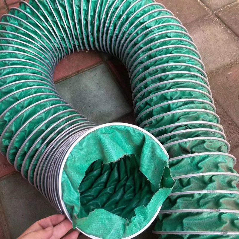 三防布闹高温软管 耐酸碱伸缩软管 帆布吸尘管