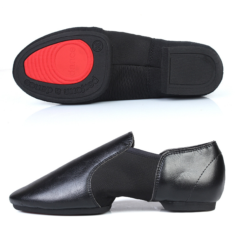 10_弹力皮-胶底-黑(偏小加一码拍）