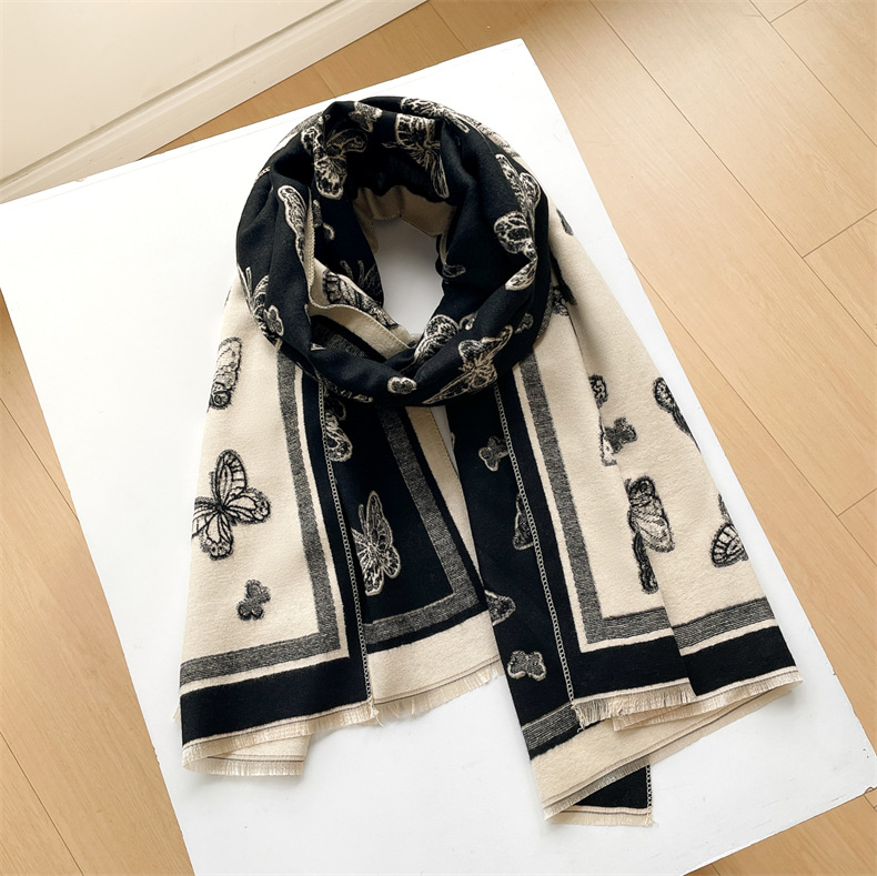 Scarf Classification Women's Cute Sweet Butterfly Polyester Scarf