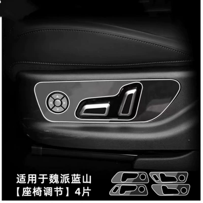 Car interior film, Protective Film Central Control Gearbox - 23-seat-adjustments