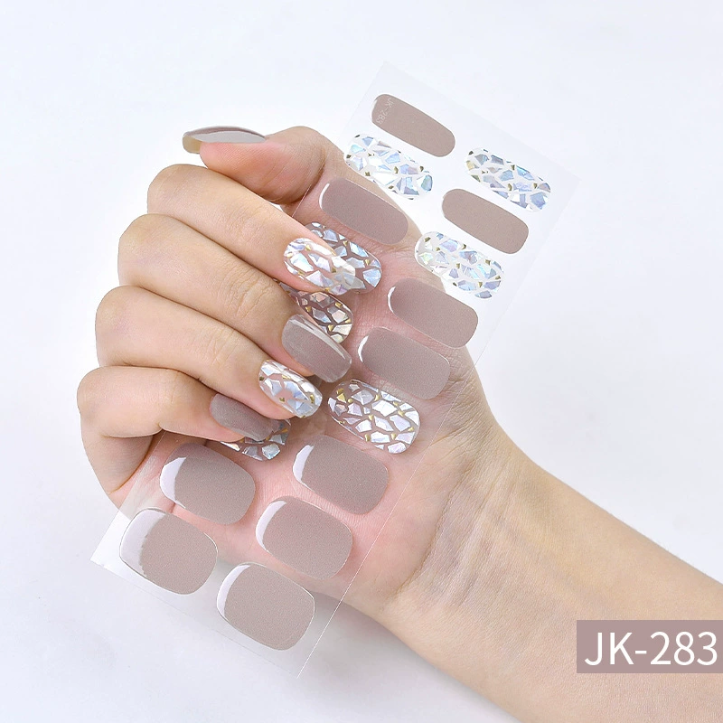 Набор для ногтей XT Gel с наклейками, искусственные ногти и лак для ногтей