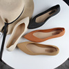 Summer sandals pointy toe, fashionable shoe bag, footwear for leisure