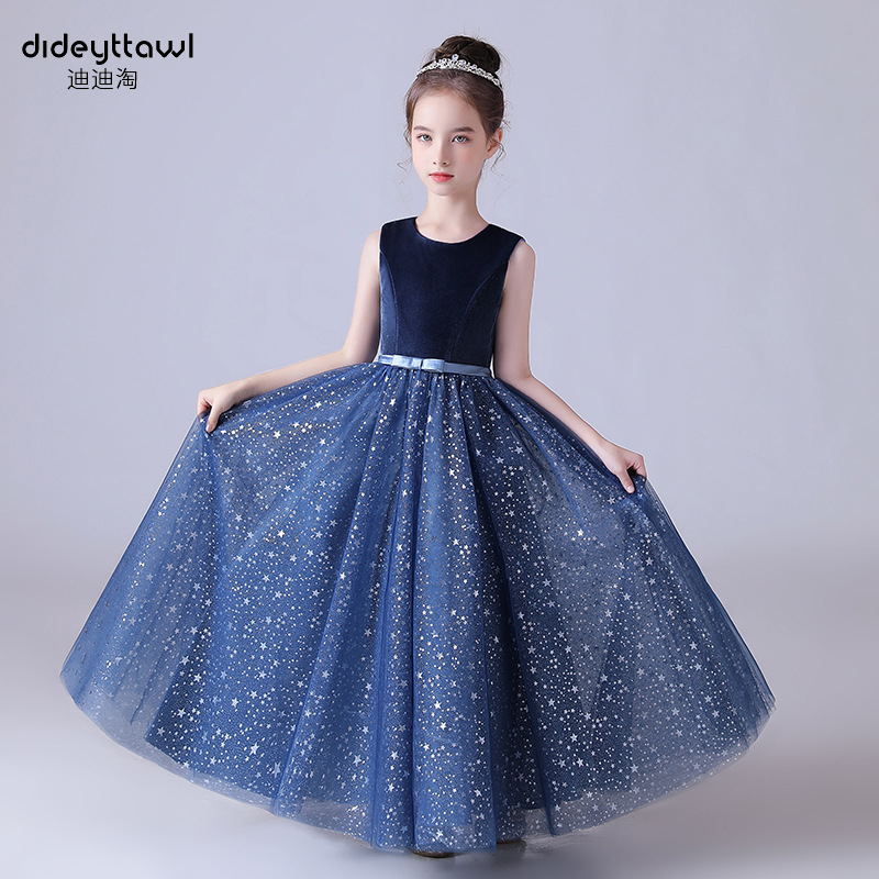 Children's small princess costume, piano performance costume, suit, Amazon 2