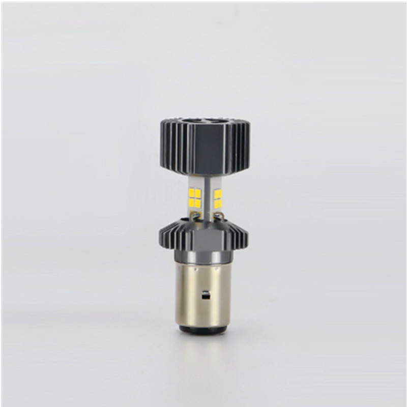 Motocicleta LED faro doble garra tres garra cuatro cara iluminar cuentas de lámpara CSP   Transformación del faro delantero del vehículo eléctrico