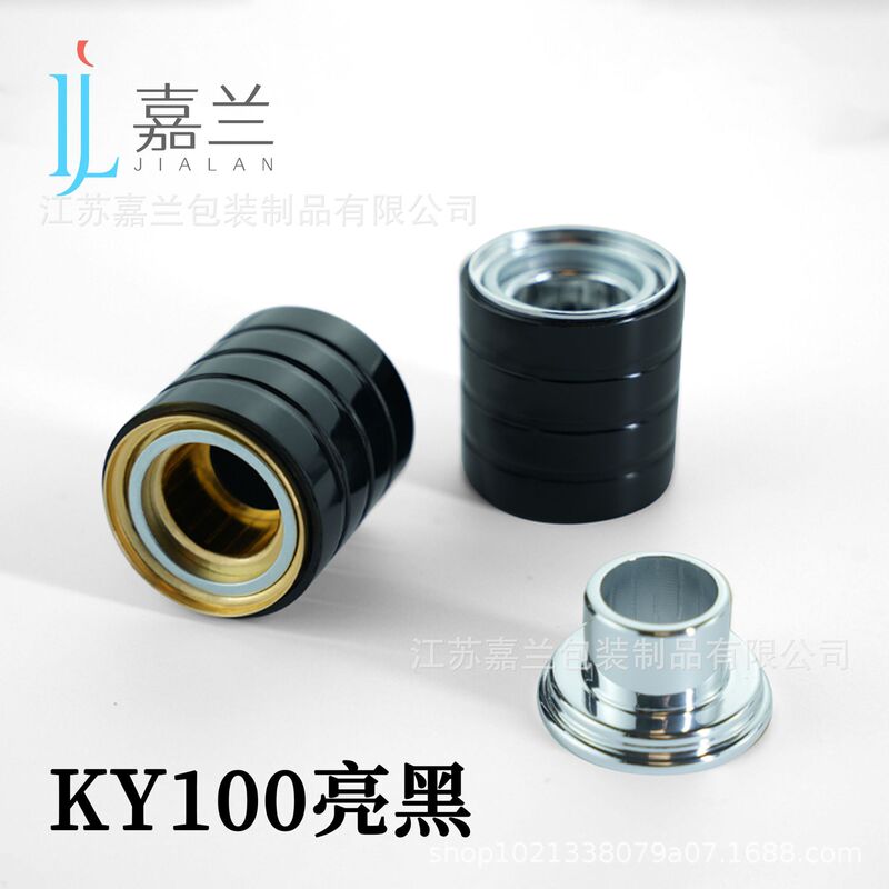 (ky100 magnet cover) in stock magnet cover wholesale magnetic perfume cover boutique anodized aluminum perfume cover set