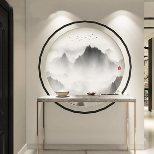 �F���A��ɽˮ�D���ڼ�����ʽ�ڼ�ˮī�U��o�p�����ڮ� ��3d