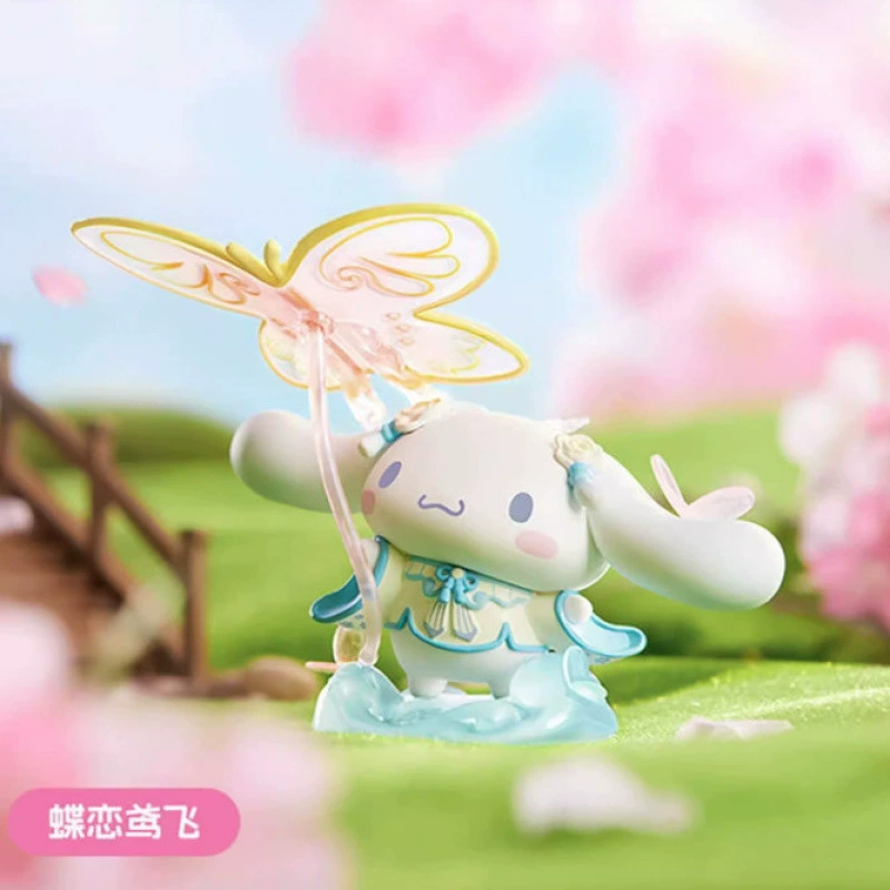 Десктопные слепые фигурки Sanrio New Rhyme Flower Appreciation Series, коллекция 2–6 шт.