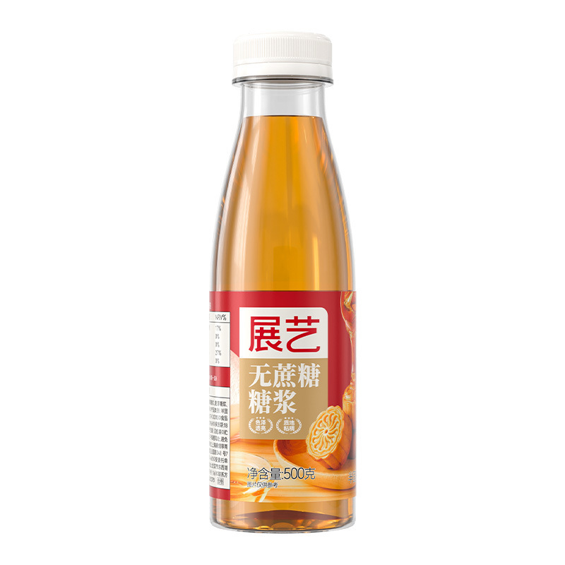展艺无蔗糖月饼糖浆500g 广式月饼转化糖浆水饴糯米船奶茶店烘焙|undefined