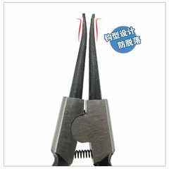 Japan's Fukuoka circlip pliers industrial-grade snap ring pliers inner and outer clamps retaining ring line pliers machine repair auto repair tools