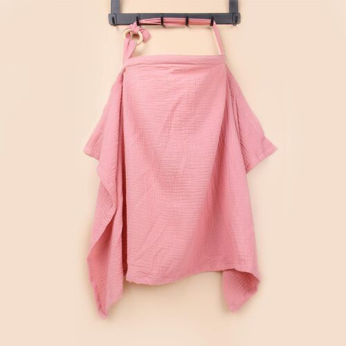 INS Pure Cotton Baby Blanket Outdoor Nursing Towel Anti-Walkthrough Covering Scarf Feeding Shirt Blanket Nursing Cover Top Perinatal Basket
