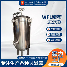 WFL精密过滤器系列不锈钢保安精密固液分离设备过滤设备
