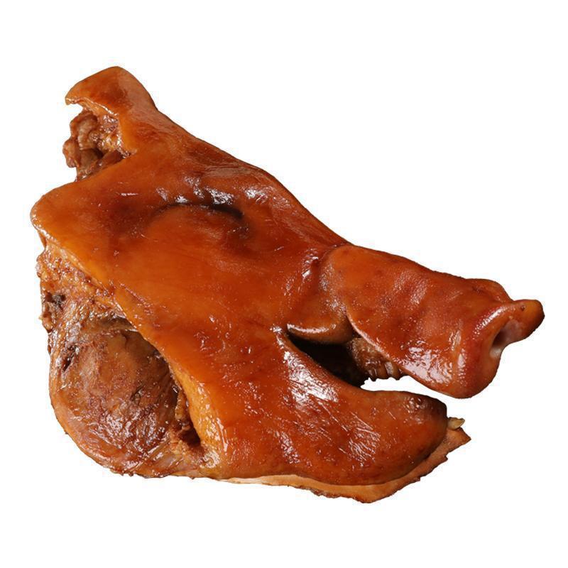 猪头整只新鲜猪头肉熟食真空开袋即食卤味卤肉猪脸下酒菜炒菜肉食|undefined