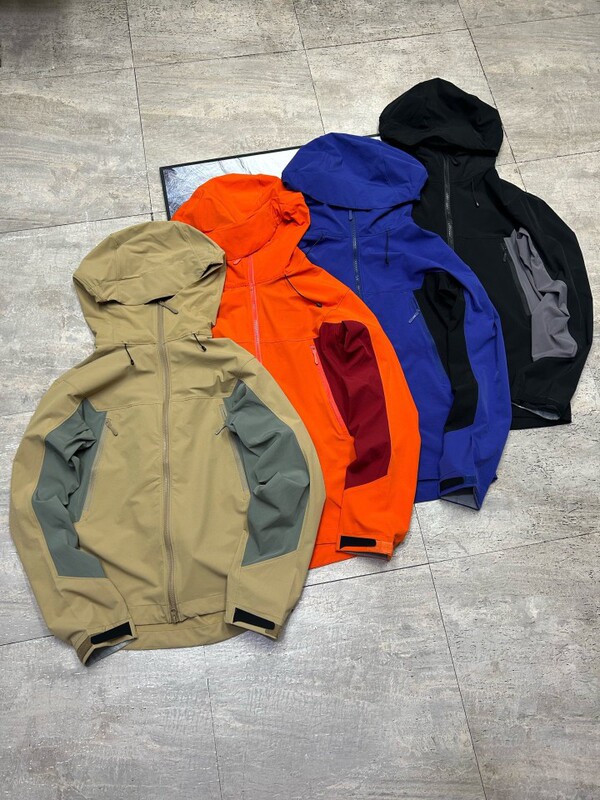 Wang Yibo's Same Style Serratus Rock Climbing Series Hoody Soft Shell Zipper Hooded Jacket