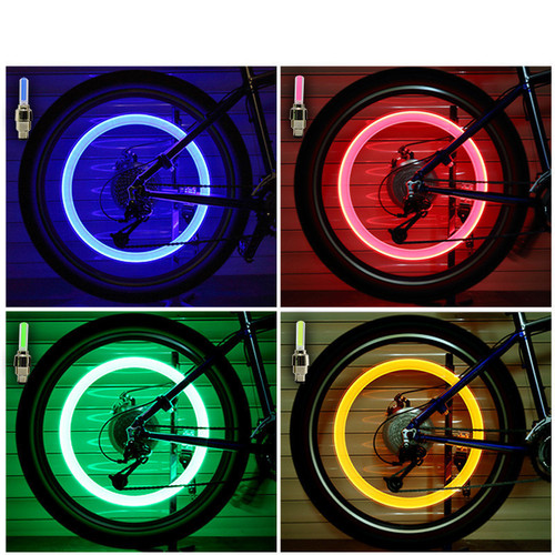 Bicycle Hot Wheels/Valve Light/Valve Core Light Mountain Bike Color Valve Light Fluorescent Stick Valve Light