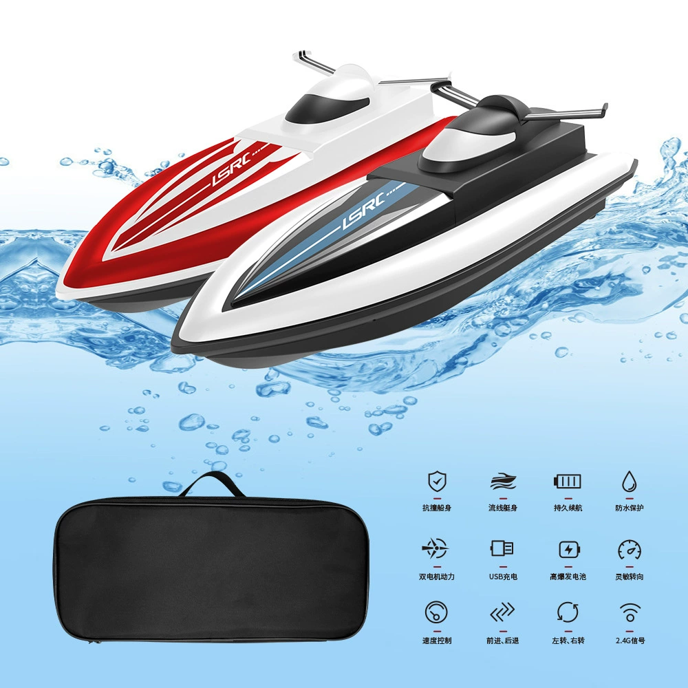 High speed speedboat, water realistic electric toy