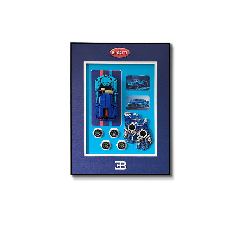 Sala de estar pared de fondo pintura colgante bloques de construcción tridimensionales mural de coche pasillo pasillo dormitorio infantil pintura decorativa bloques de construcción locomotora