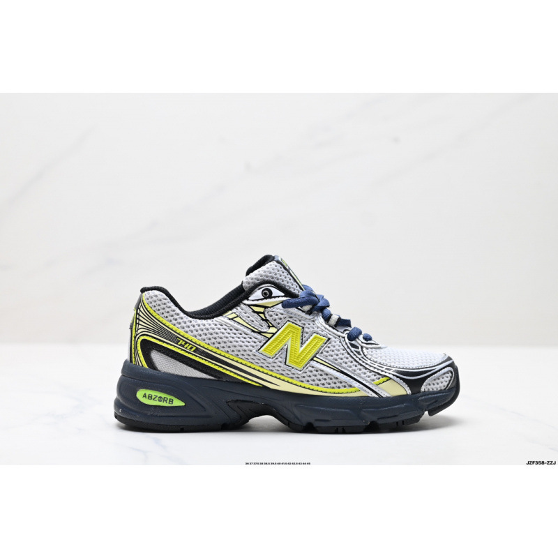莆田クロスボーダー 2025 新色 NB740 男性と女性のレトロな軽量通気性多用途カジュアルお父さんスニーカー|undefined