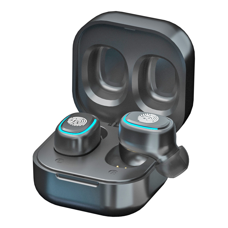 Douyin E-ticaret TWS gerçek kablosuz Bluetooth kulaklıklar kulak içi spor dokunmatik dijital ekranlı toptan satış - 6