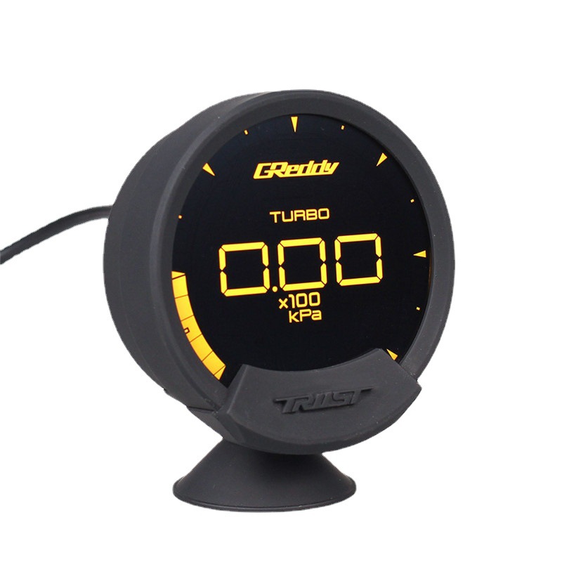 Greddi Sirius instrumento de modificación del coche multifunción OBD2 pantalla LCD medidor de temperatura del agua Turbo