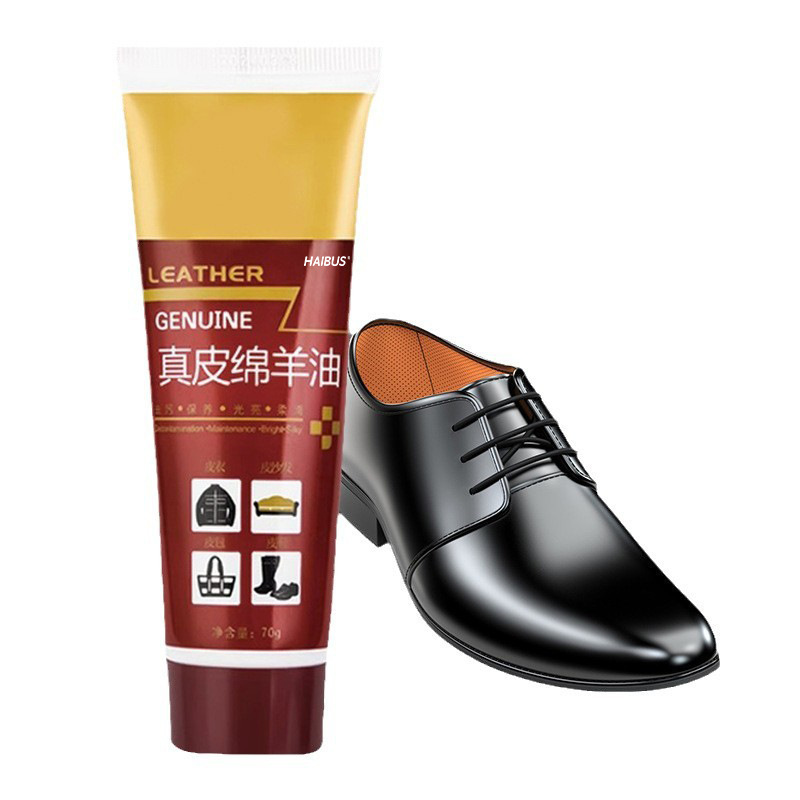 Aceite de zapatos de cuero negro, aceite de mantenimiento de cuero marrón incoloro, artefacto de limpieza de zapatos, cera de zapatos de cuidado de aceite de oveja de alto nivel