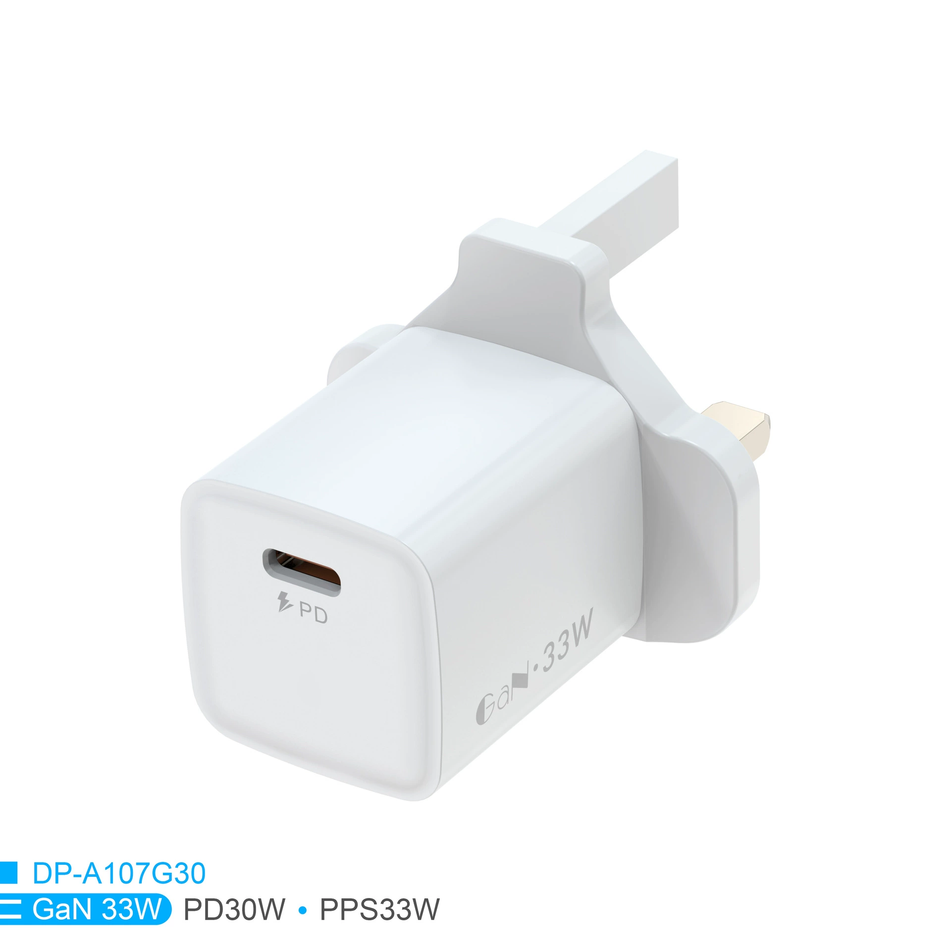 Быстрая зарядка PD30W совместима с планшетом, GAN быстрая зарядка, азотный азот азотный зарядник PPS33W быстрая зарядка
