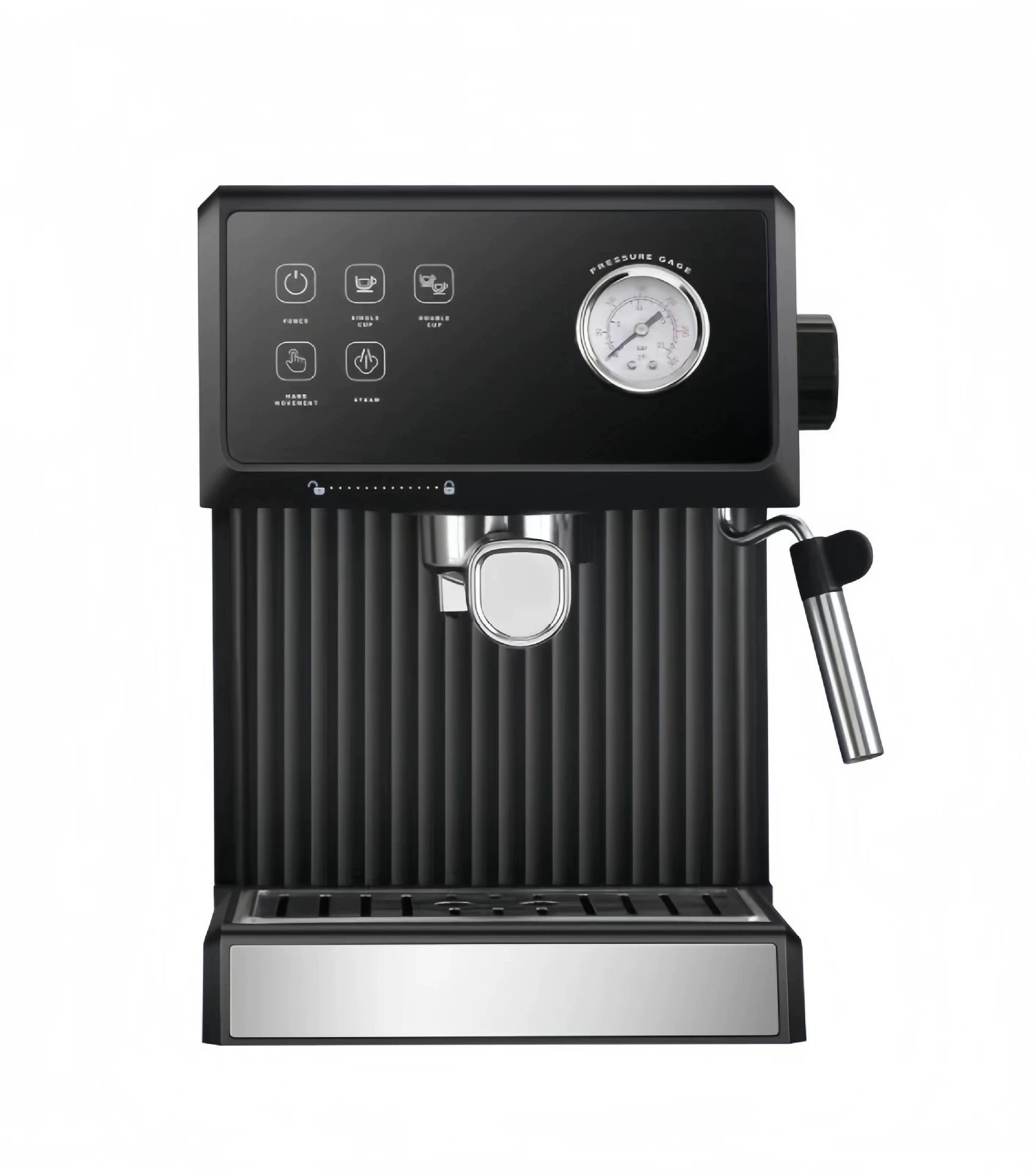 Coffee Machine 20Bar coffee machine steam pump pressure semi-automatic high pressure extraction heating coffee machine