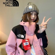 北角山三合一两件套TNF1990三合一冲锋衣摇粒绒内胆可拆卸登山服