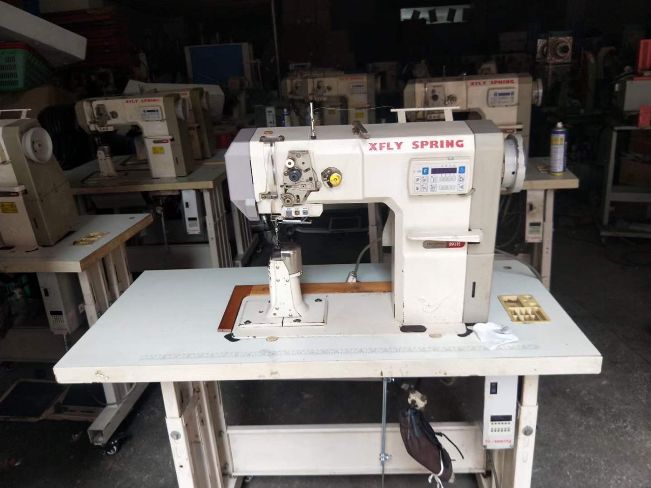 电子罗拉车，高头车鞋厂用剪线罗拉车