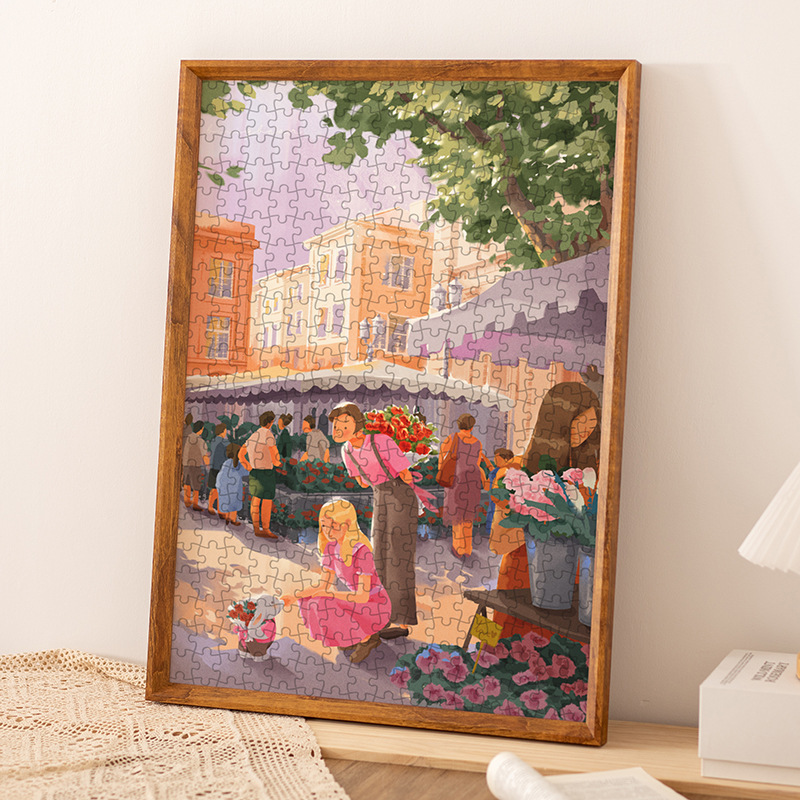 Solid Wood Large Size Picture Frame Simple Mounted Wall Sketch Frame A4 Set Table Photo Frame Puzzle 4K Poster Frame Customization