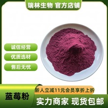 蓝莓粉 水溶蓝莓果粉 果蔬代餐粉 蓝莓汁粉 现货包邮 量大从优
