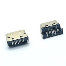 VGA 正向沉板母座15PIN中心高度-0.5/1.0/0.5 D-USB高清数据插座