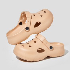 Princess Style Thick Soft Sole Hole Shoes for Women, Summer Outdoor Wear New Nurse Anti-Slip Slippers, Casual Beach Sandals