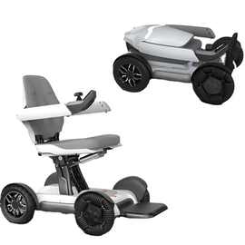 手机互联电动折叠老年代步车电动轮椅残疾人电动三轮车电动四轮车