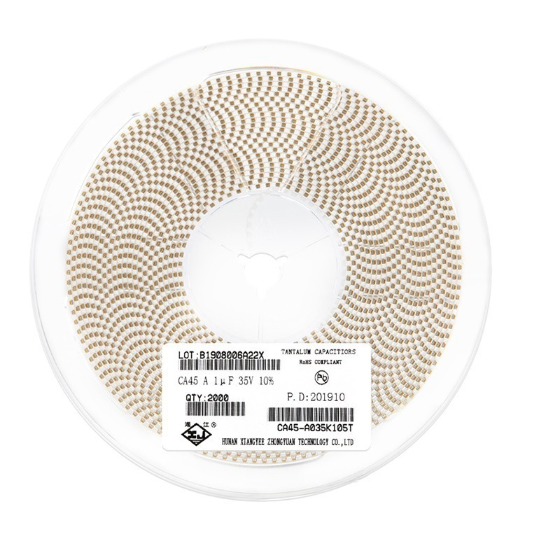 CA45-A004M107T XJ/湘江贴片钽电容 1206 100UF 4V ±20% 3216