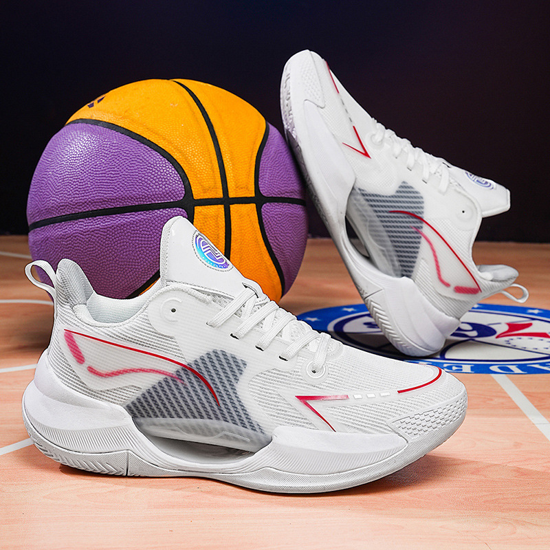 Ultra-Light V2 Basketball Shoes for Men 2025 New Summer Breathable Sneakers for Students Practical Professional Competition Sports Shoes for Women