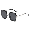 Retro brand metal sunglasses, 2022 collection, Korean style, wholesale