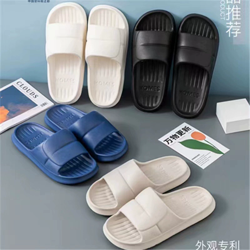 Осенние новые мужские тапочки из ЭВА, домашняя Нескользящая и прочная верхняя одежда, модные Универсальные мужские тапочки для пар